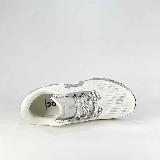On Cloudmonster 3 – Unisex Lightweight Breathable Maximum Cushioning Running Shoes | White & Gray