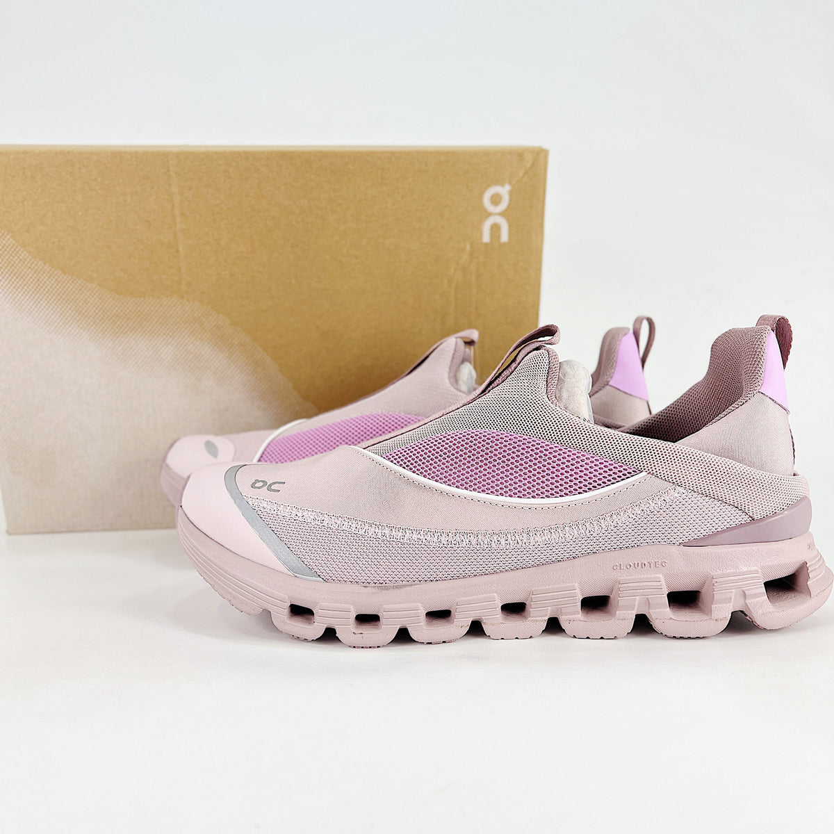 On Cloud X 4 – Women's Lightweight Breathable Maximum Support Training Shoes | Pearl Pink & Mauve