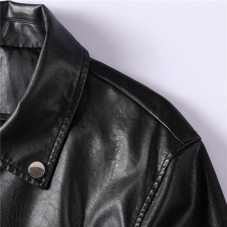 NEW-PP Leather Jacket