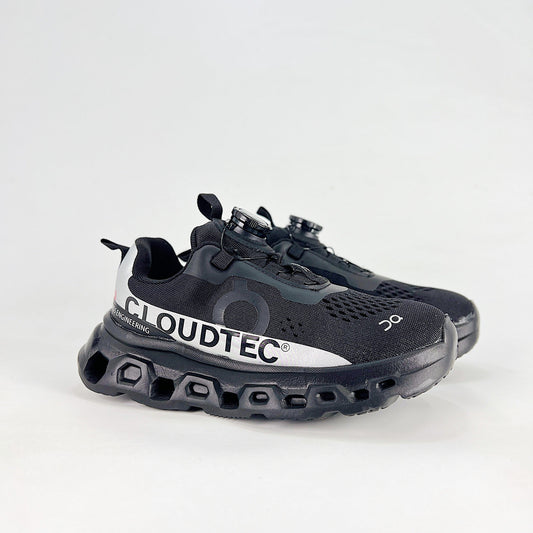On Cloudmonster 2 – Unisex Lightweight Breathable Maximum Cushioning Running Shoes with BOA Fit System | All Black