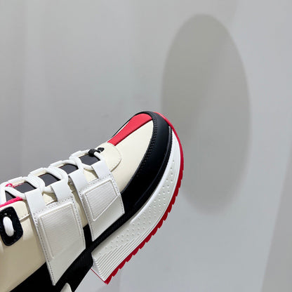 D*G 2026 Premium Leather Casual Sneakers - Designer Men's Shoes in 3 Colors