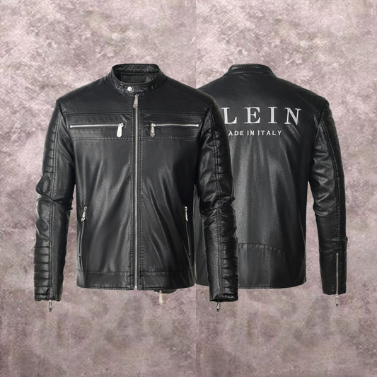 NEW-PP Leather Jacket