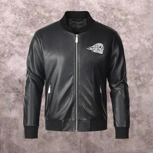 NEW-PP Leather Jacket