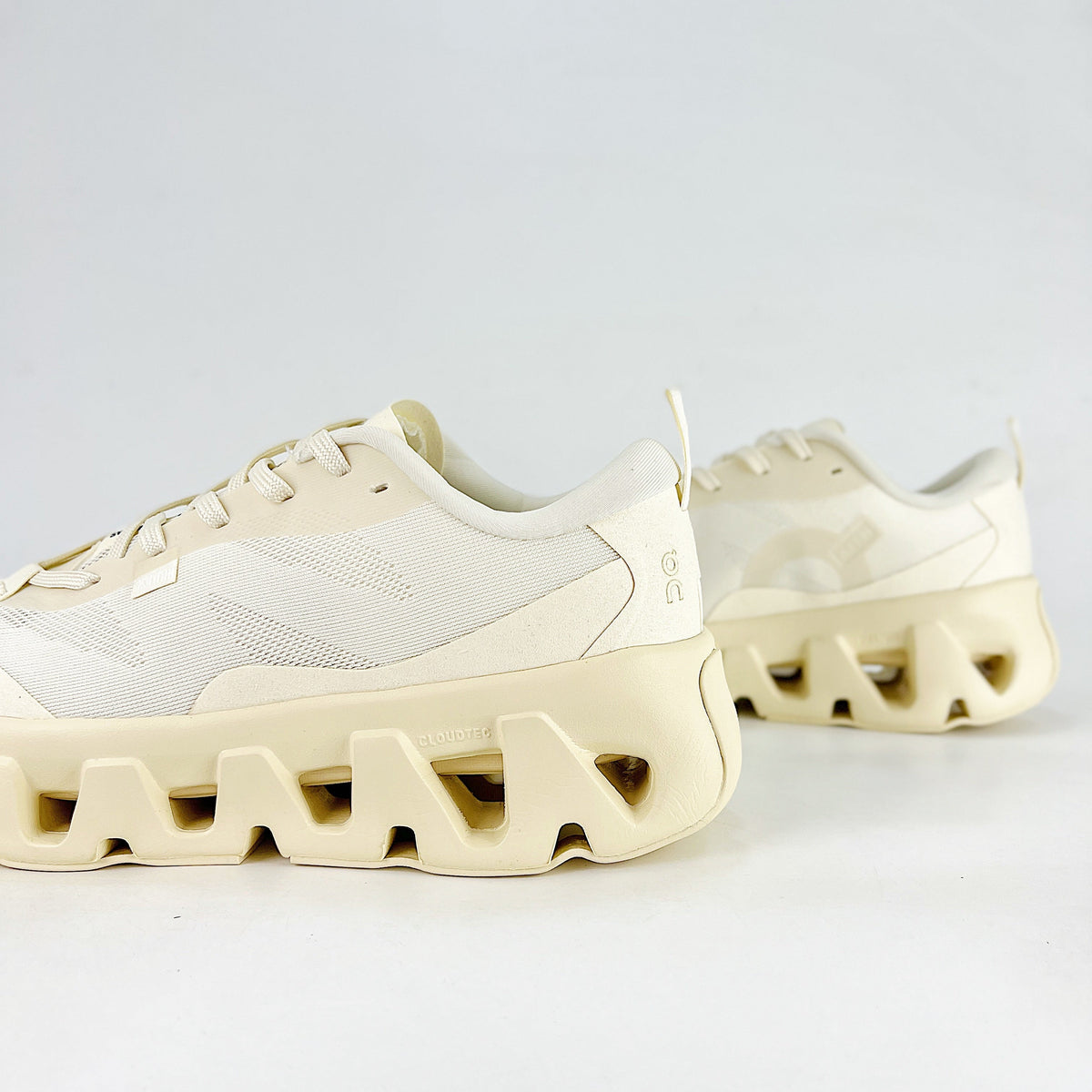 On Cloudswift K-Tech 1 – Unisex Lightweight Breathable Durable Low-Top Running & Lifestyle Shoes | Cream & Ivory