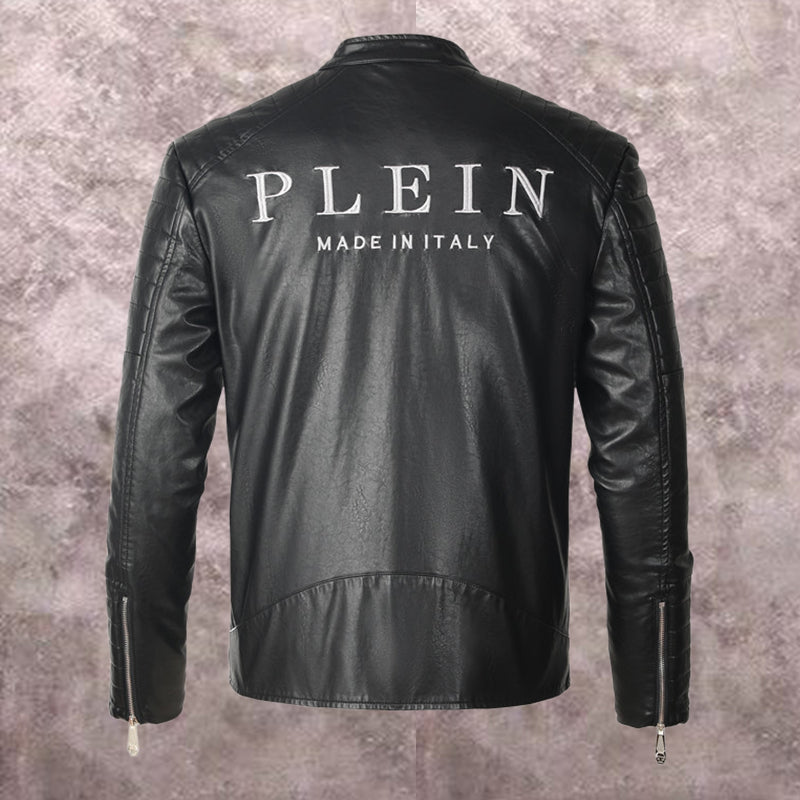 NEW-PP Leather Jacket