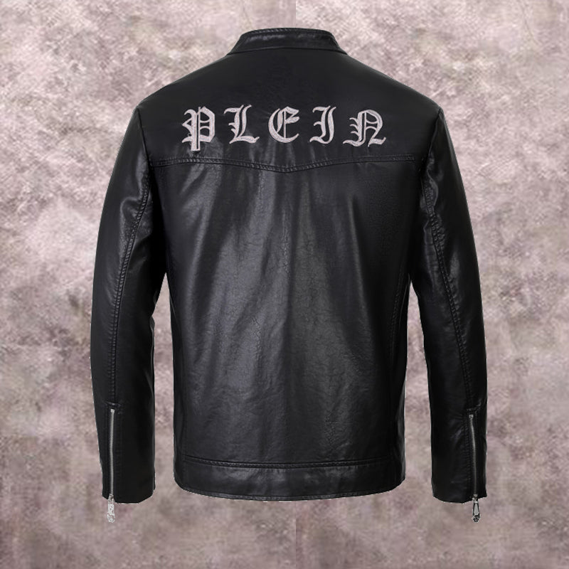 NEW-PP Leather Jacket