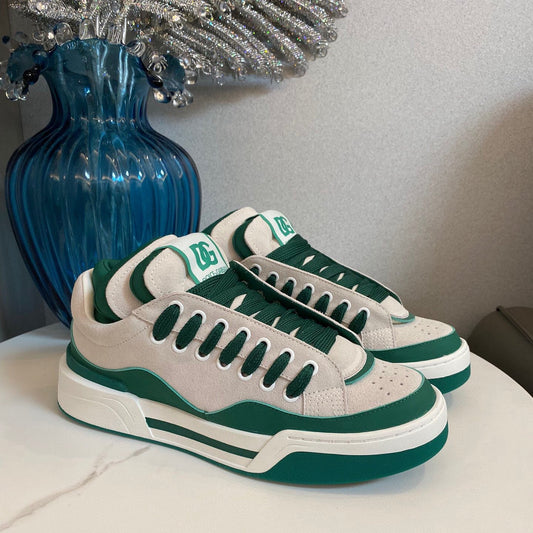 D*G 2026 Luxury Genuine Leather Casual Sneakers - Italian Designer Men's Shoes