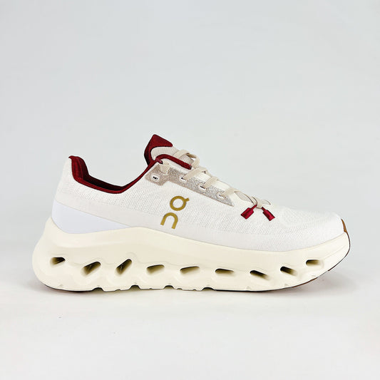 On Cloudtilt – Unisex Lightweight Breathable Cushioned Training & Lifestyle Shoes | Cream, Crimson Red & Gold