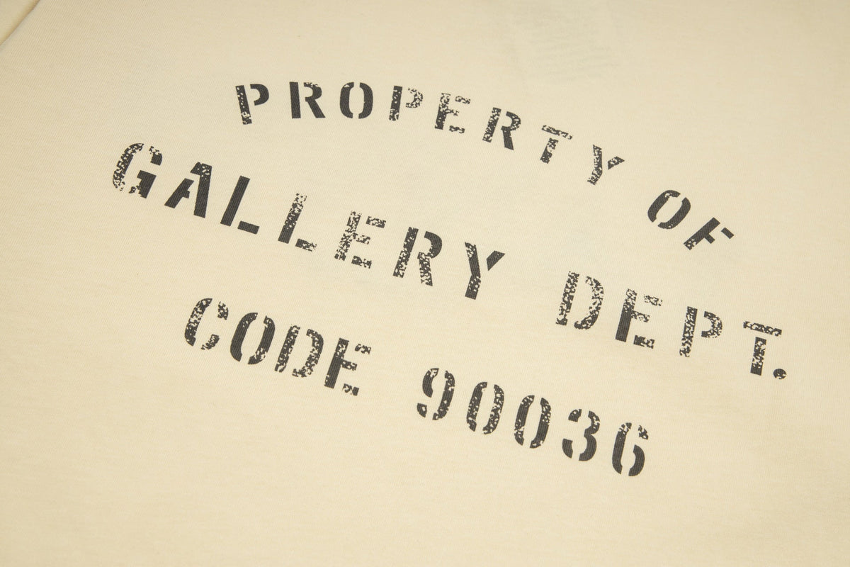 Gallery Dept X LANVIN Hand drawn doodle splash ink letters TEE