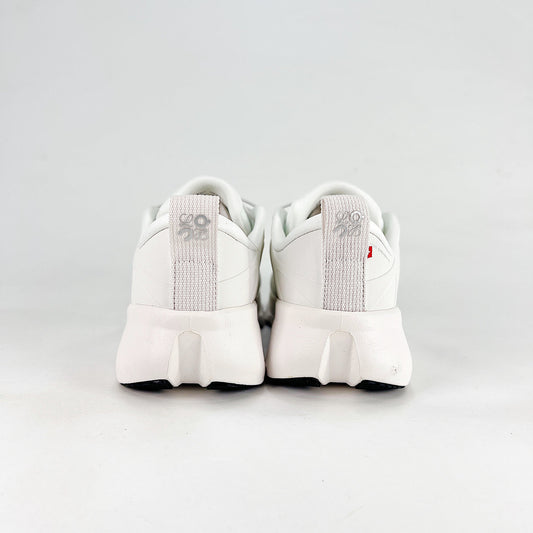 Loewe × On Cloudsolo – Unisex Lightweight Breathable Luxury Collaborative Running Shoes | White & Pearl Gray