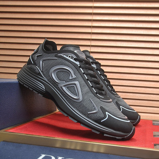 D**R Luxury Leather Casual Sneakers | Designer Unisex Shoes
