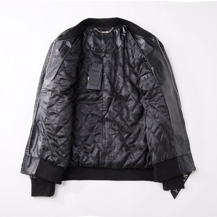 NEW-PP Leather Jacket