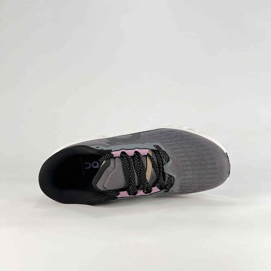 On Cloudmonster 3 – Unisex Lightweight Breathable Maximum Cushioning Running Shoes | Charcoal & Purple