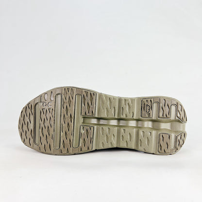 Loewe × On Cloudsurfer – Unisex Lightweight Breathable Luxury Collaborative Running Shoes | Olive Green & Charcoal
