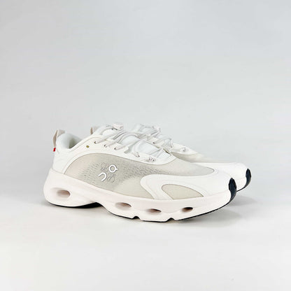 Loewe × On Cloudsolo – Unisex Lightweight Breathable Luxury Collaborative Running Shoes | White & Light Gray