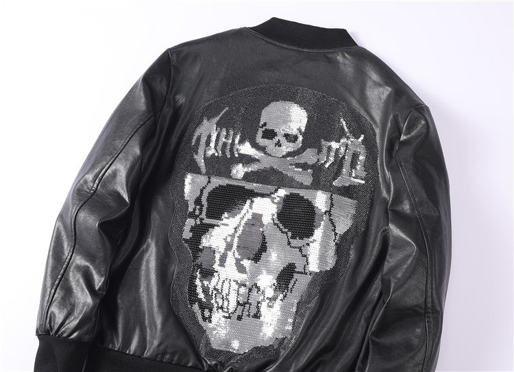 NEW-PP Leather Jacket