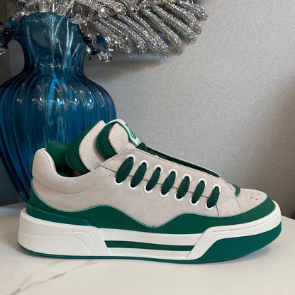 D*G 2026 Luxury Genuine Leather Casual Sneakers - Italian Designer Men's Shoes