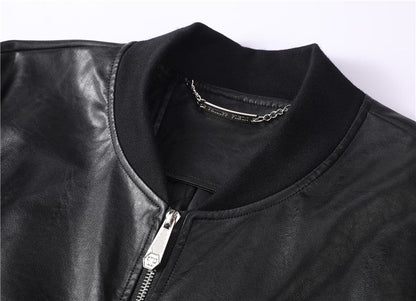 NEW-PP Leather Jacket