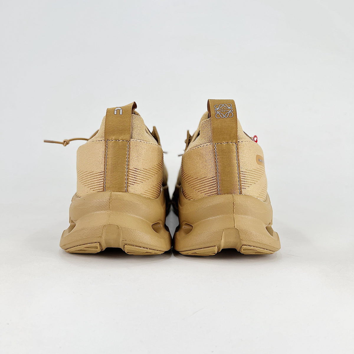 Loewe × On Cloudsolo – Unisex Lightweight Breathable Luxury Collaborative Running Shoes | Sand & Wheat