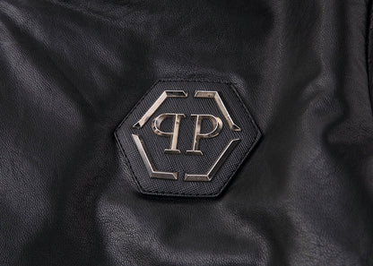 NEW-PP Leather Jacket