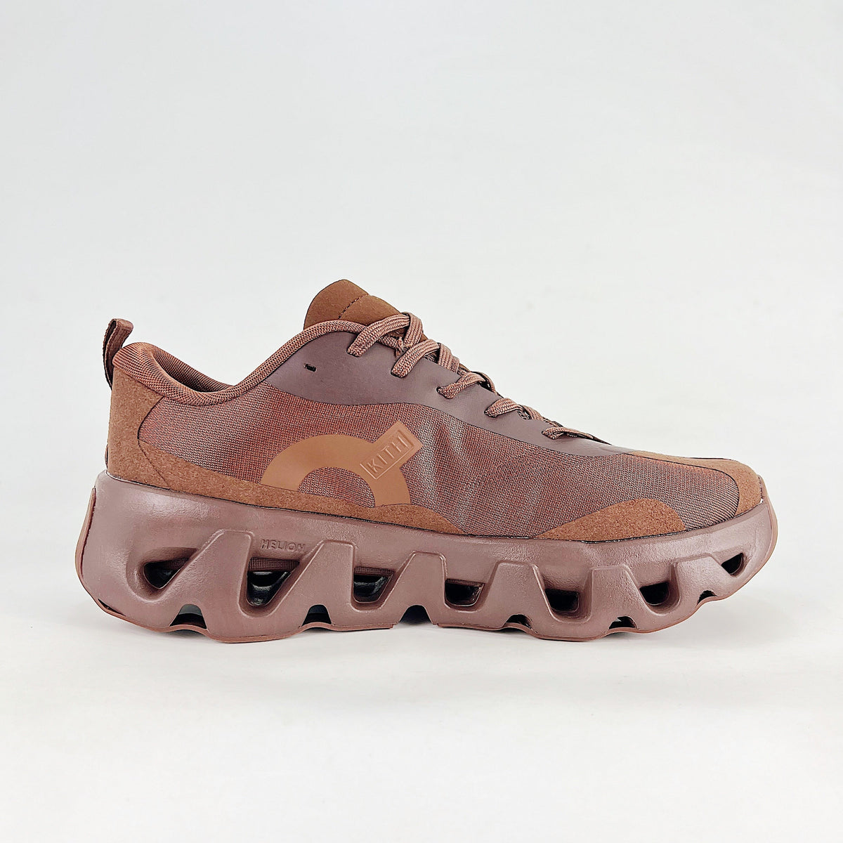 KITH × On Cloudswift K-Tech 1 – Unisex Lightweight Breathable Luxury Collaborative Running & Lifestyle Shoes | Chocolate Brown