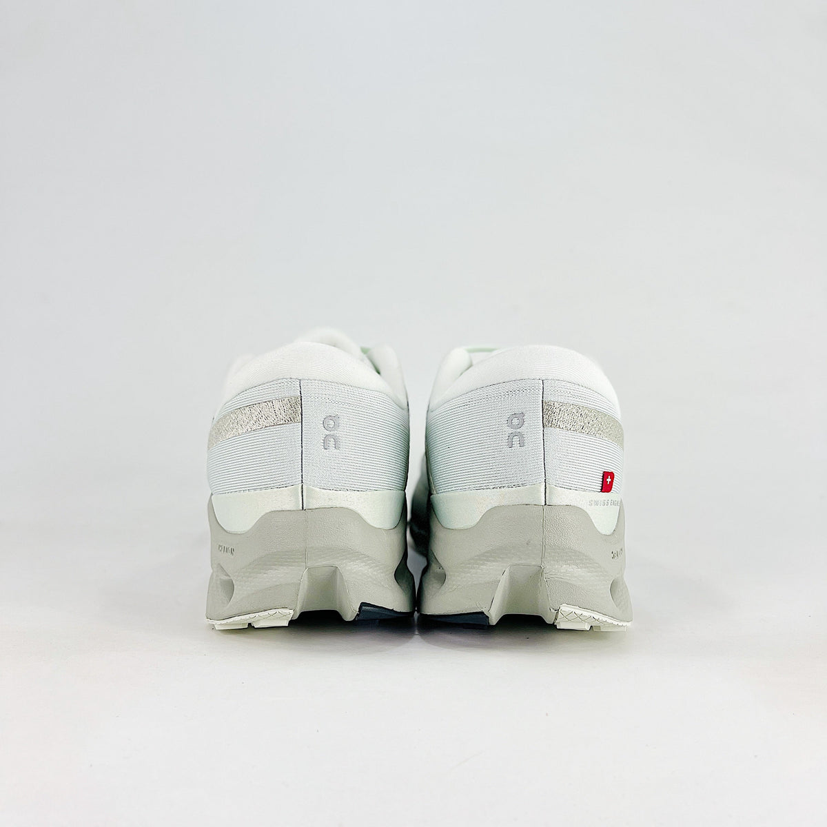 On Cloudsurfer 2 – Unisex Lightweight Breathable Soft Cushioned Road Running Shoes | White & Pearl Gray