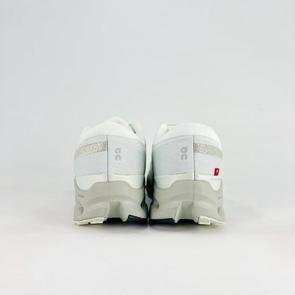 On Cloudsurfer 2 – Unisex Lightweight Breathable Soft Cushioned Road Running Shoes | White & Pearl Gray