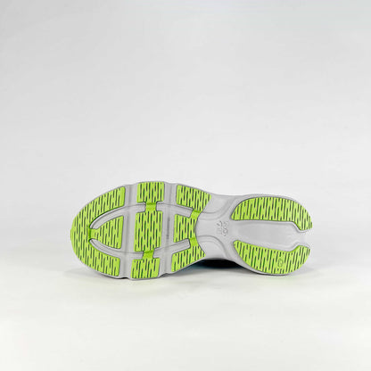 Loewe × On Cloudsolo – Unisex Lightweight Breathable Luxury Collaborative Running Shoes | Ice Blue & Lime Green