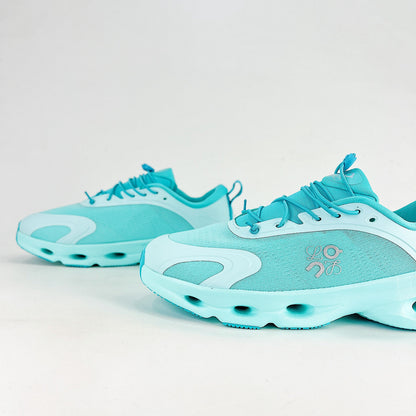 On Cloudsolo – Unisex Lightweight Breathable Luxury Running Shoes | Mint Blue & Aqua