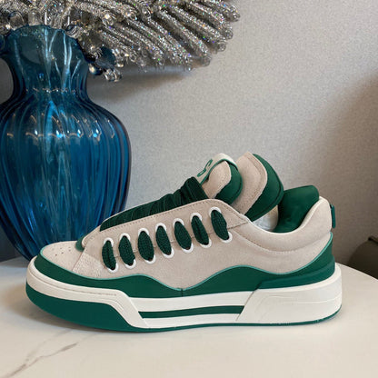 D*G 2026 Luxury Genuine Leather Casual Sneakers - Italian Designer Men's Shoes