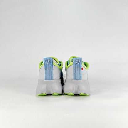 Loewe × On Cloudsolo – Unisex Lightweight Breathable Luxury Collaborative Running Shoes | Ice Blue & Lime Green