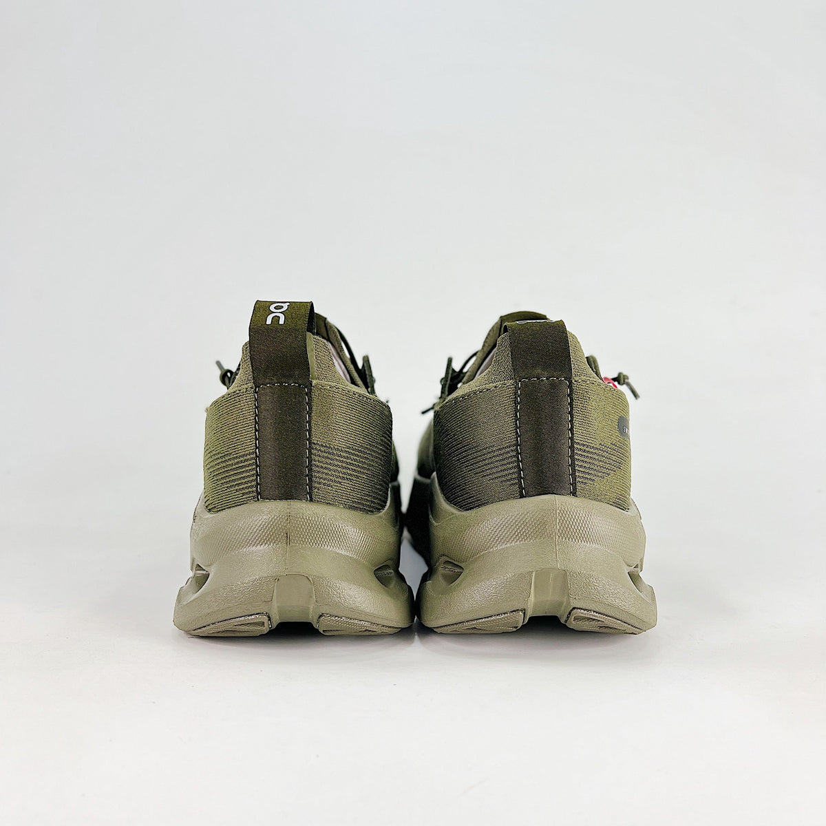 Loewe × On Cloudsurfer – Unisex Lightweight Breathable Luxury Collaborative Running Shoes | Olive Green & Charcoal