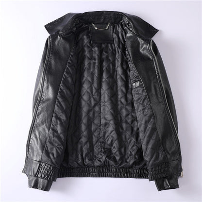 NEW-PP Leather Jacket