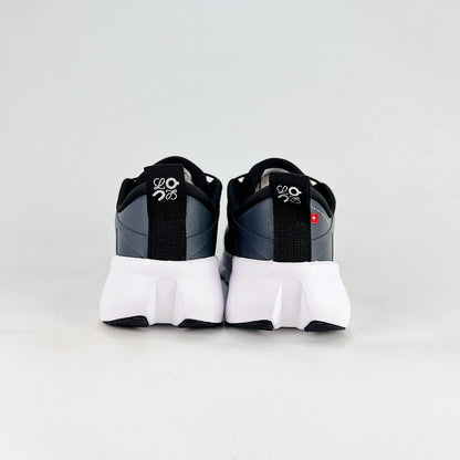 Loewe × On Cloudsolo – Unisex Lightweight Breathable Luxury Collaborative Running Shoes | Black & Slate Gray