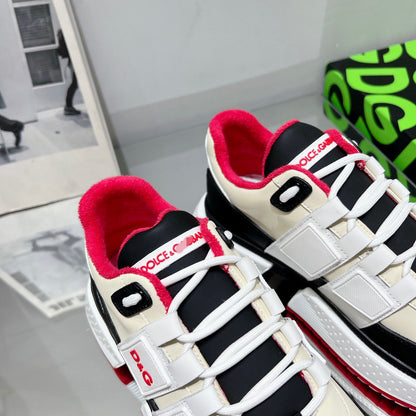 D*G 2026 Premium Leather Casual Sneakers - Designer Men's Shoes in 3 Colors