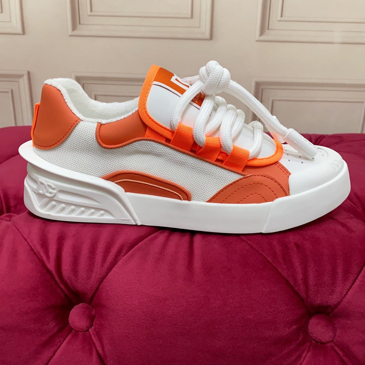 D*G 2026 Premium Leather Casual Sneakers - Designer Unisex Shoes in 5 Colors