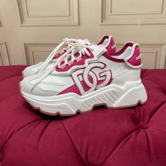 D*G 2026 Premium Leather Casual Sneakers - Designer Unisex Shoes in 4 Colors