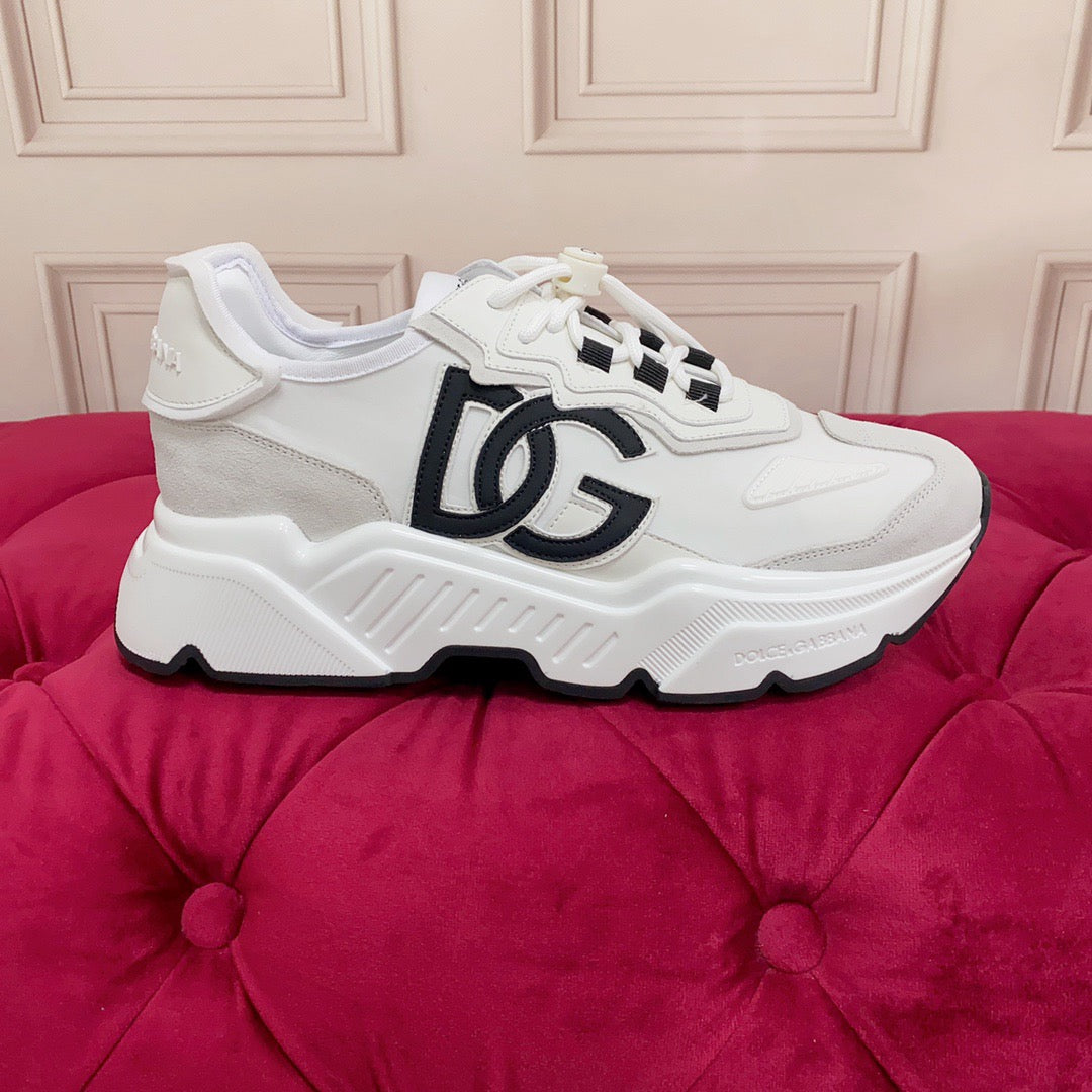 D*G 2026 Premium Leather Casual Sneakers - Designer Unisex Shoes in 5 Colors