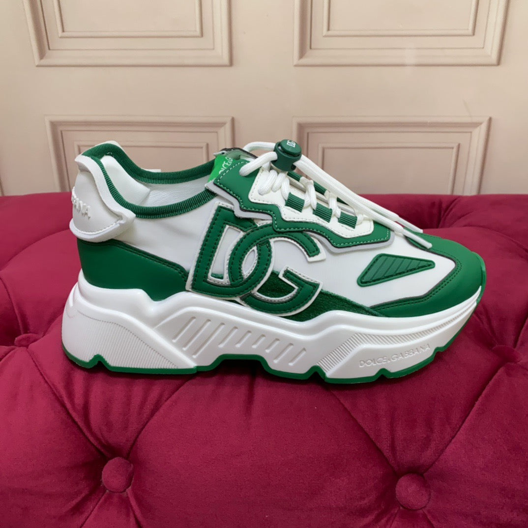 D*G 2026 Premium Leather Casual Sneakers - Designer Unisex Shoes in 4 Colors