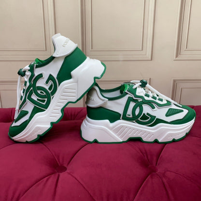 D*G 2026 Premium Leather Casual Sneakers - Designer Unisex Shoes in 4 Colors