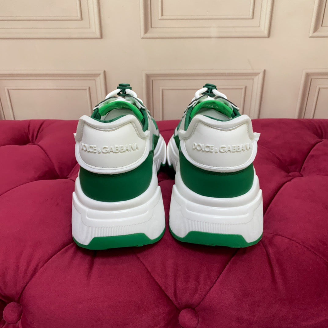 D*G 2026 Premium Leather Casual Sneakers - Designer Unisex Shoes in 4 Colors