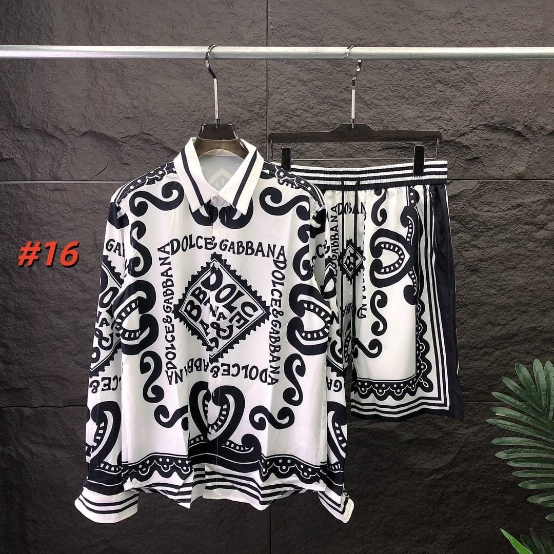 NEW-D*G T-shirt Shorts Set