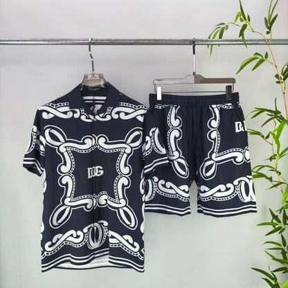 NEW-D*G T-shirt Shorts Set
