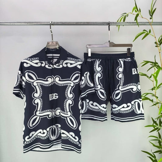 NEW-D*G T-shirt Shorts Set