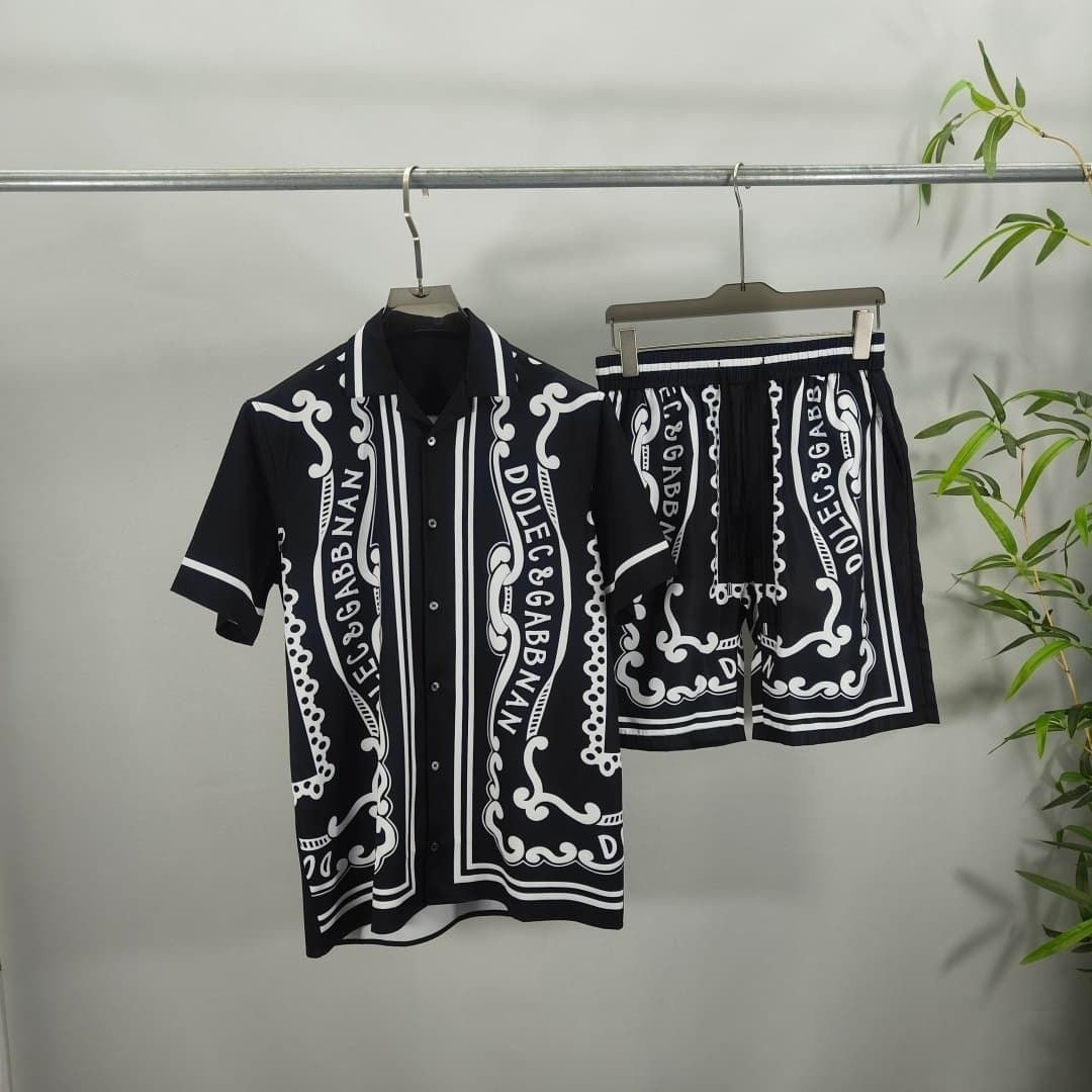 NEW-D*G T-shirt Shorts Set
