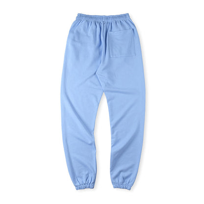 Sp5der White Foam Printing Pant-Blue #8308
