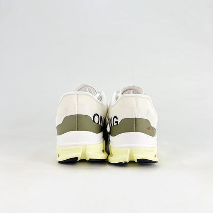 On Cloudflow 5 – Unisex Lightweight Breathable High-Performance Running Shoes | White, Butter Yellow & Olive