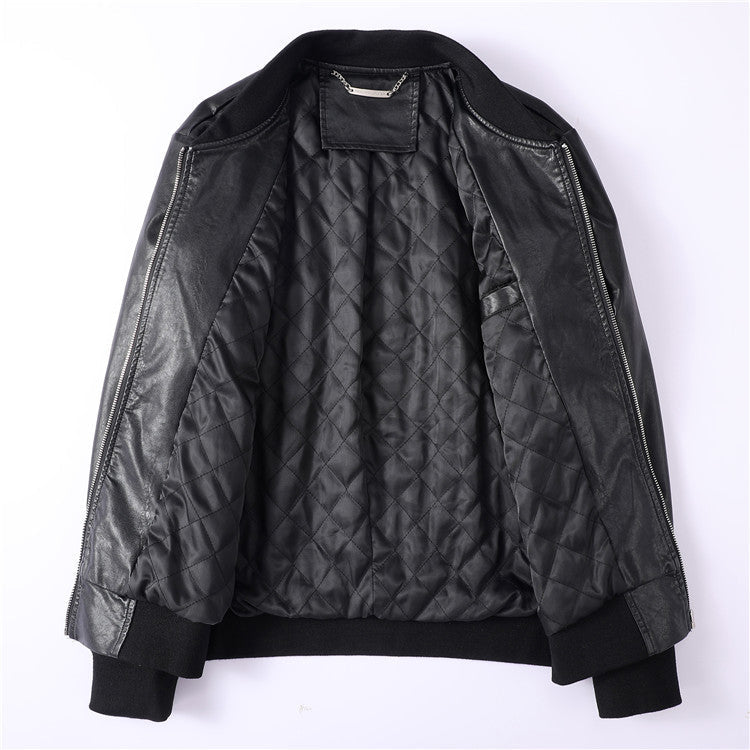 NEW-PP Leather Jacket