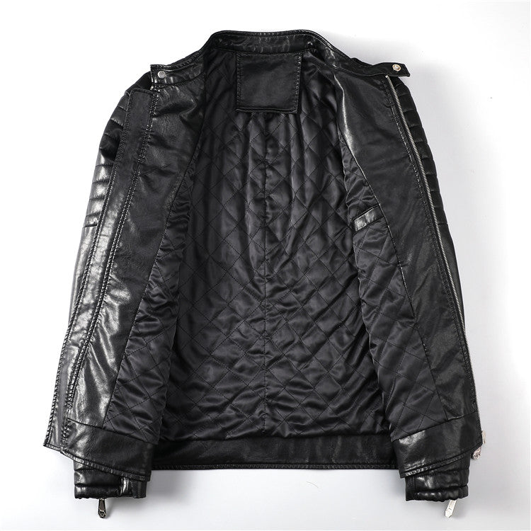 NEW-PP Leather Jacket