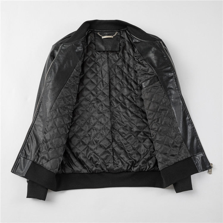 NEW-PP Leather Jacket